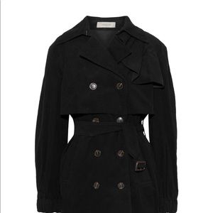 Black corduroy trench NWT- PREEN LINE